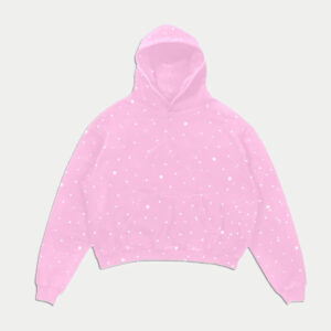 Hoodie bling bling pink